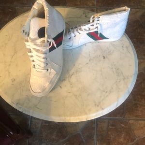 Gucci high top sneakers size 45 (11.5)